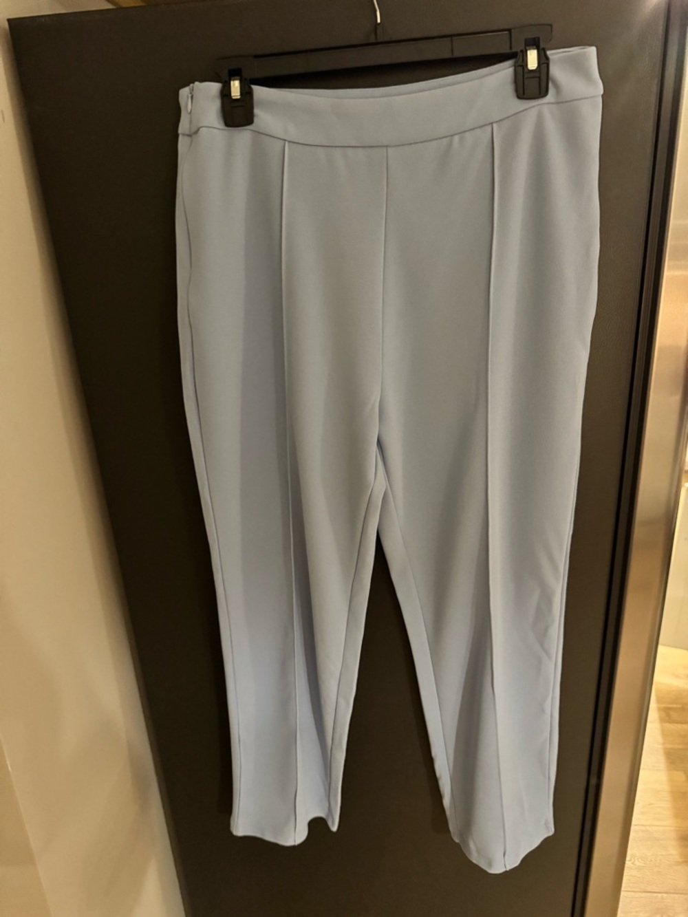 SHEIN Pale Blue Ankle-Length Ponte Pants - Picture 3 of 4